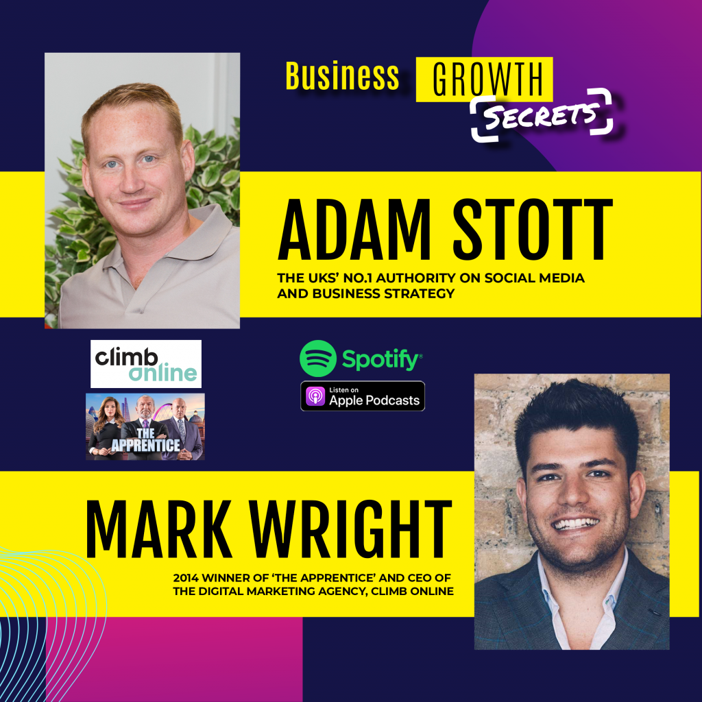 Business Growth Secrets Thumbnail with Adam Stott and Mark Wright